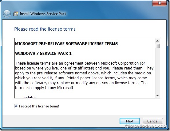 Cannot install windows 7 sp1 iso image downloads